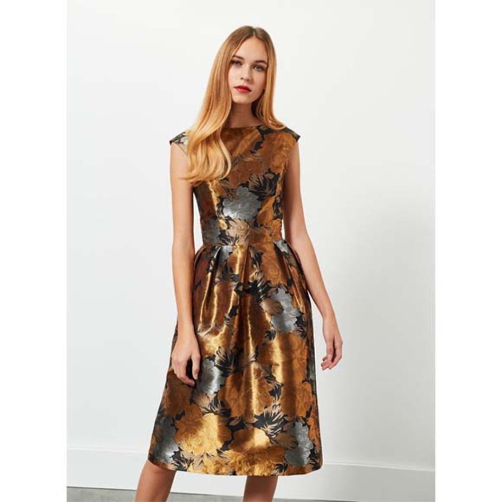 Miss Selfridge LUXE jacquard Prom Dress (NEW Never Worn)